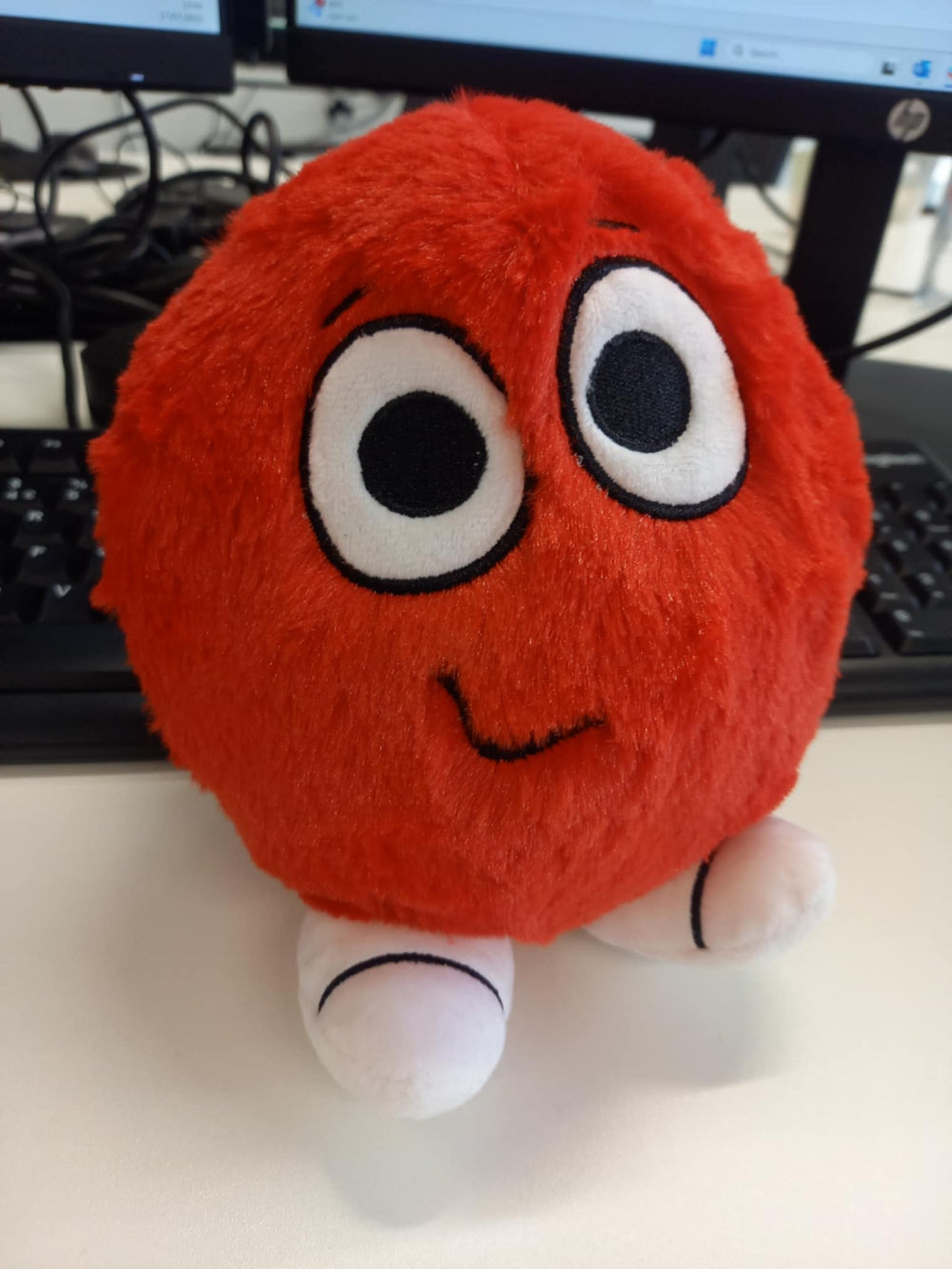 Red plush toy