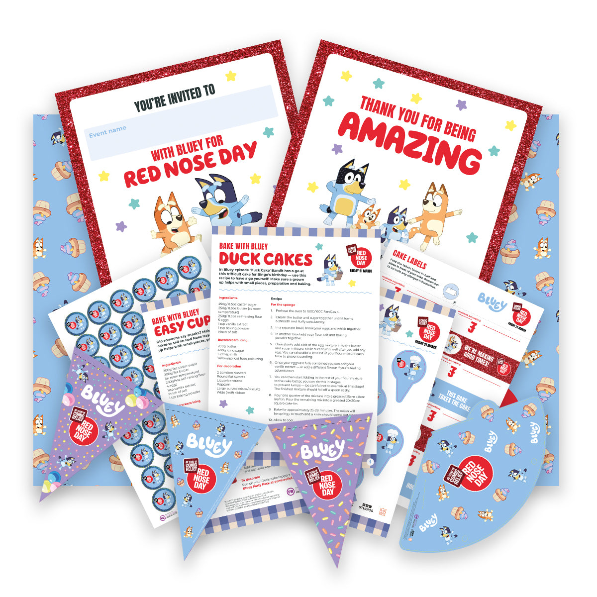 Bluey Party Pack