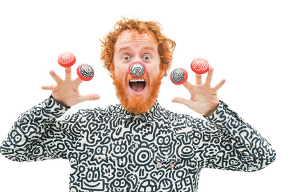 Official 2026 Red Nose Collector Pack featuring Mr Doodle