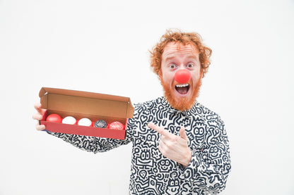Official 2026 Red Nose Collector Pack featuring Mr Doodle