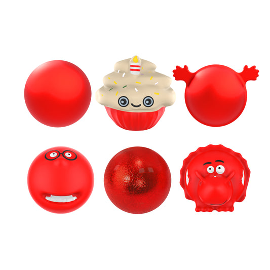 Collector Pack of Red Noses (5 Red Noses)