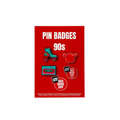 90s Party Pack Pin Badges