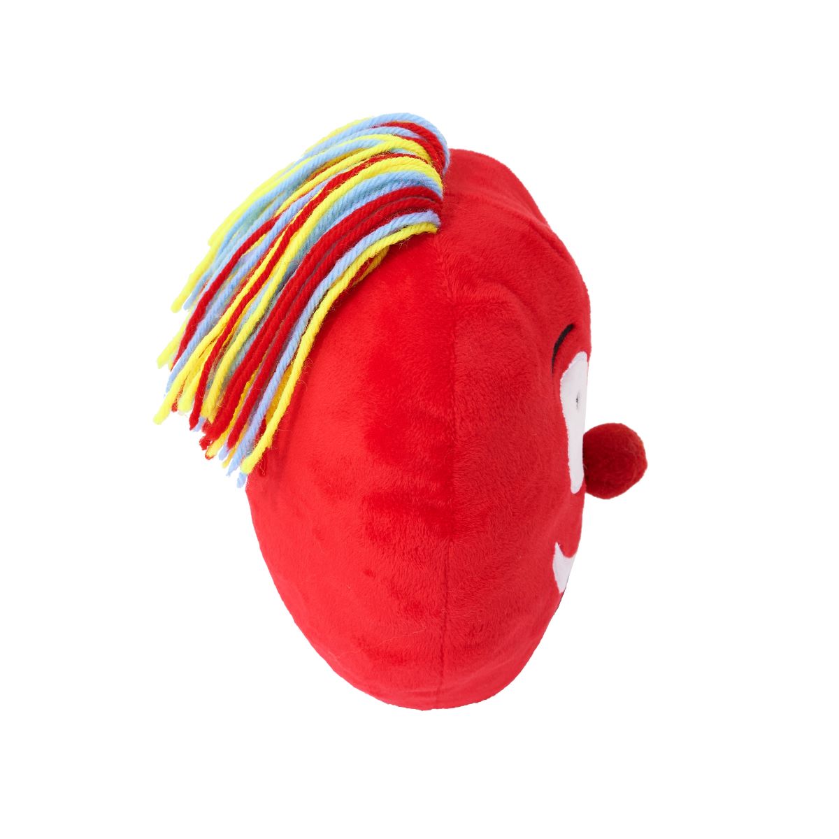 Plushie Crazy Hair Red Nose Toy