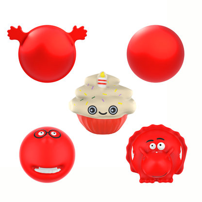 Collector Pack of Red Noses (5 Red Noses)