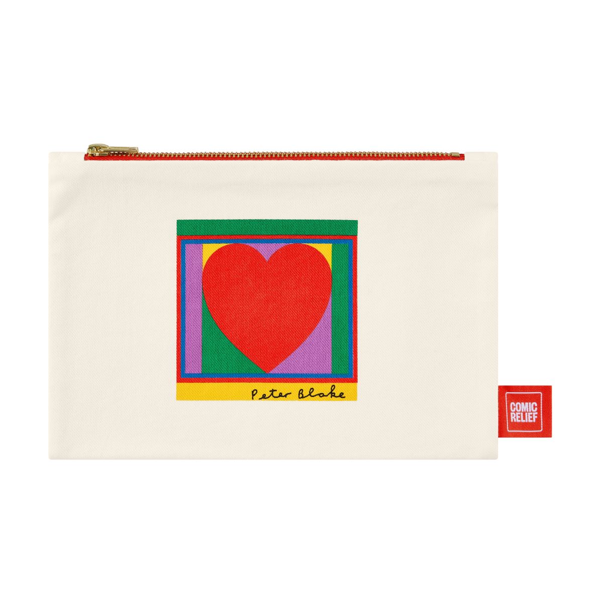 Peter Blake Heart Pouch