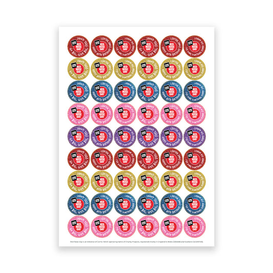 Red Nose Day Stickers