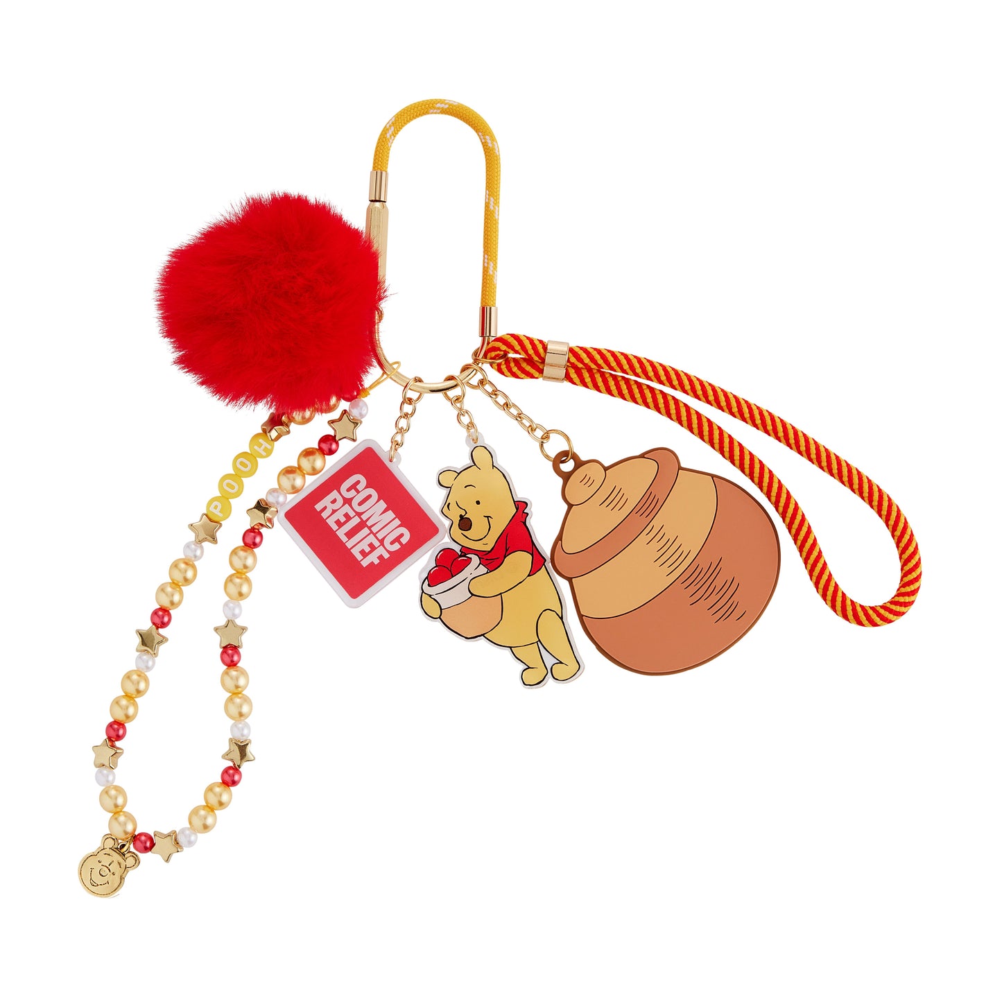 Winnie The Pooh Honey Pot Bag Charm