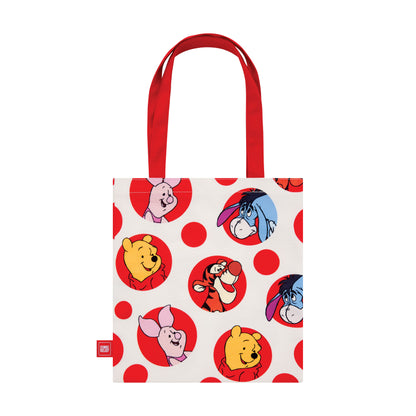 White Pooh & Friends Tote Bag