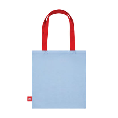 Blue Pooh & Friends Stickers Tote Bag