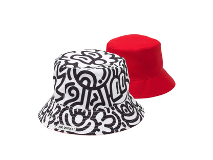 Red Nose Day 2026 Mr Doodle Bucket Hat (Kids)